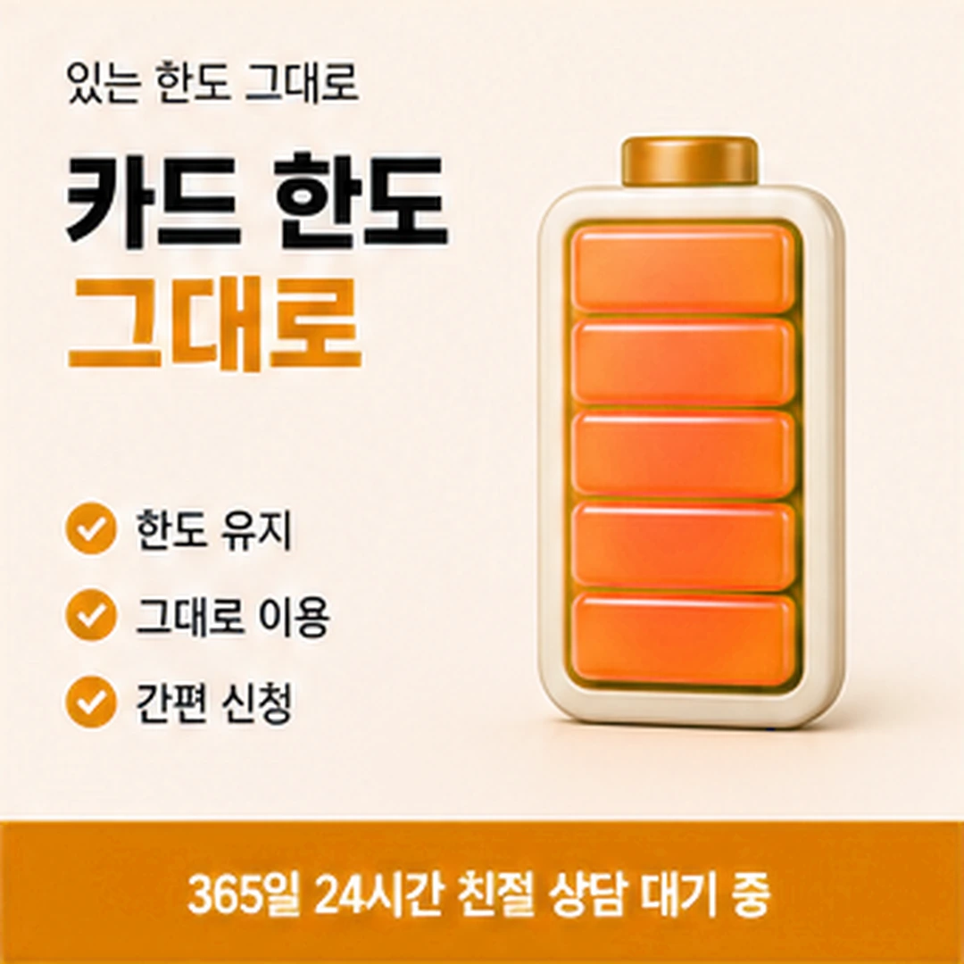 다음머니 대구카드깡 할부 개월 선택 안내 배너